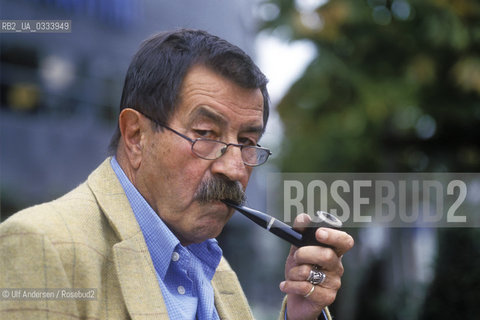 Günter Grass during book fair in Frankfurt. (1999)©Ulf Andersen/Rosebud2