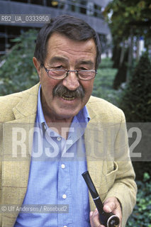 Günter Grass during book fair in Frankfurt. (1999)©Ulf Andersen/Rosebud2