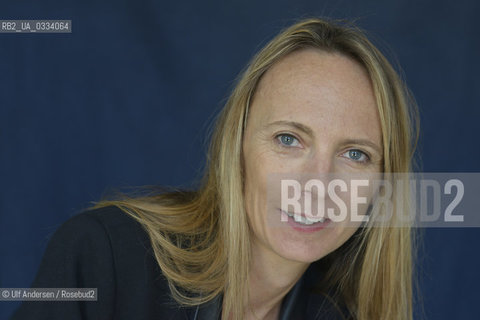 Delphine Coulin, French writer and film director in 2014.©Ulf Andersen/Rosebud2