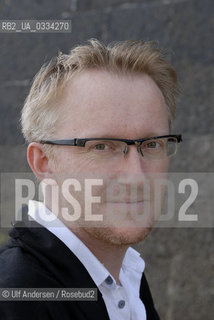 David Van Reybrouck, Belgian writer in May 2012. ©Ulf Andersen/Rosebud2