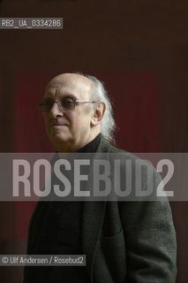 Petros Markaris, Greek crime novelist.©Ulf Andersen/Rosebud2