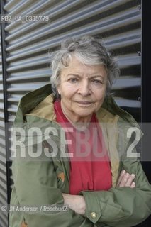 French writer Dominique Manotti. Saint Malo, May 23, 2015 - ©Ulf Andersen/Rosebud2