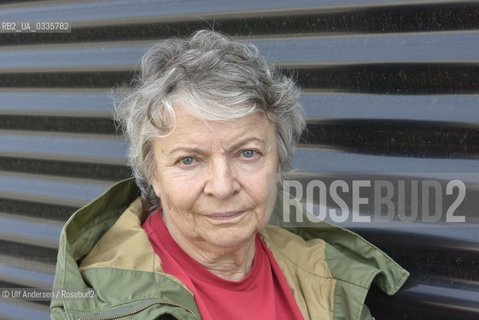 French writer Dominique Manotti. Saint Malo, May 23, 2015 - ©Ulf Andersen/Rosebud2