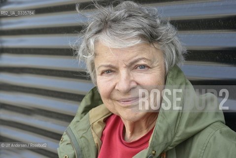 French writer Dominique Manotti. Saint Malo, May 23, 2015 - ©Ulf Andersen/Rosebud2