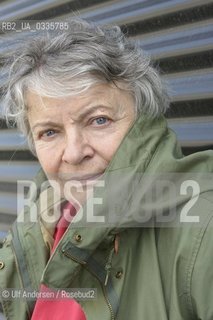 French writer Dominique Manotti. Saint Malo, May 23, 2015 - ©Ulf Andersen/Rosebud2