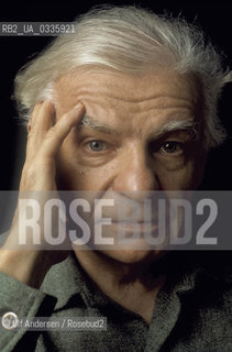 Yves Bonnefoy in November 1992.©Ulf Andersen/Rosebud2