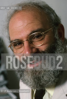 american neurologist Oliver Sacks in Paris to promote his book©Ulf Andersen/Rosebud2