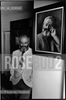 Oliver Sacks in 1987 at home in New York.©Ulf Andersen/Rosebud2