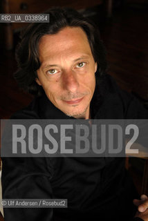 Eric Paradisi, French writer in 2007.©Ulf Andersen/Rosebud2