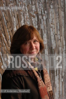 Svetlana Alexievich, Belarusian, journalist and writer. Svetlana Alexievich. Svetlana Alexijewitsch.©Ulf Andersen/Rosebud2