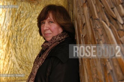 Svetlana Alexievich, Belarusian, journalist and writer. Svetlana Alexievich. Svetlana Alexijewitsch.©Ulf Andersen/Rosebud2