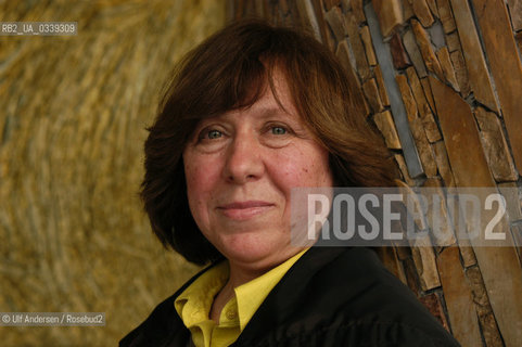 Svetlana Alexievich, Belarusian, journalist and writer. Svetlana Alexievich. Svetlana Alexijewitsch.©Ulf Andersen/Rosebud2