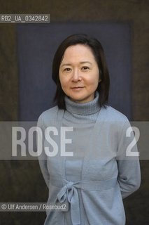 Yoko Ogawa, Japanese writer, Paris April 2013. ©Ulf Andersen/Rosebud2