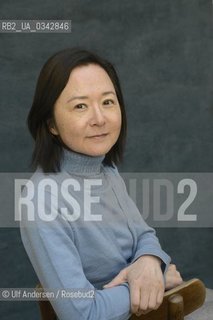 Yoko Ogawa, Japanese writer, Paris April 2013. ©Ulf Andersen/Rosebud2