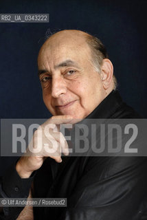 French writer Gilbert Sinoue. Paris, June 14, 2012 - ©Ulf Andersen/Rosebud2