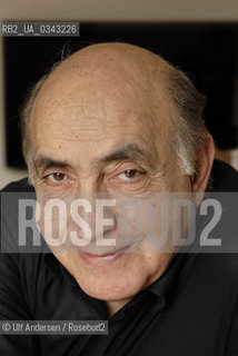 French writer Gilbert Sinoue. Paris, June 14, 2012 - ©Ulf Andersen/Rosebud2