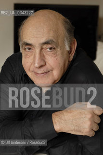 French writer Gilbert Sinoue. Paris, June 14, 2012 - ©Ulf Andersen/Rosebud2