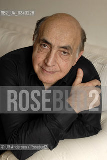 French writer Gilbert Sinoue. Paris, June 14, 2012 - ©Ulf Andersen/Rosebud2