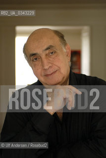 French writer Gilbert Sinoue. Paris, June 14, 2012 - ©Ulf Andersen/Rosebud2