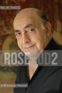 French writer Gilbert Sinoue. Paris, June 14, 2012 - ©Ulf Andersen/Rosebud2