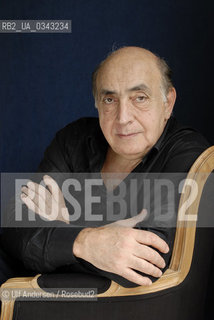 French writer Gilbert Sinoue. Paris, June 14, 2012 - ©Ulf Andersen/Rosebud2