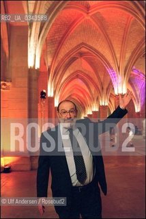 Umberto Eco in La Conciergerie, Paris in 2002. ©Ulf Andersen/Rosebud2