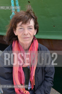 Catherine Poulain, French writer in Saint Malo, France..Prix Nicolas Bouvier 2016.Prix Joseph Kessel 2016.Prix des gens de mer 2016.Prix des Compagnies de pêches 2016 ©Ulf Andersen/Rosebud2