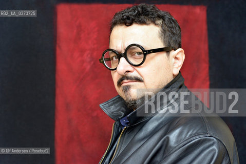 Gianni Biondillo, Italian crime novelist in Lyon, April 2018 at Quai du Polar. ©Ulf Andersen/Rosebud2