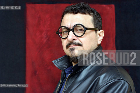 Gianni Biondillo, Italian crime novelist in Lyon, April 2018 at Quai du Polar. ©Ulf Andersen/Rosebud2