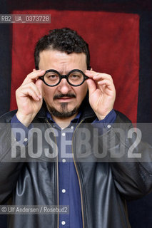 Gianni Biondillo, Italian crime novelist in Lyon, April 2018 at Quai du Polar. ©Ulf Andersen/Rosebud2