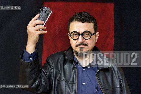 Gianni Biondillo, Italian crime novelist in Lyon, April 2018 at Quai du Polar. ©Ulf Andersen/Rosebud2